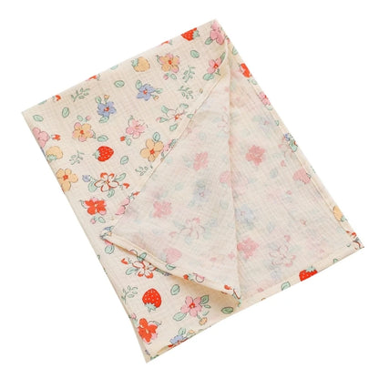Couverture d'emmaillotage en coton pour bébé