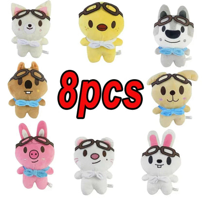 Peluche bébé en porte-clés
