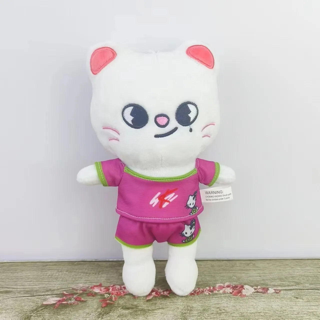 Peluche bébé en porte-clés