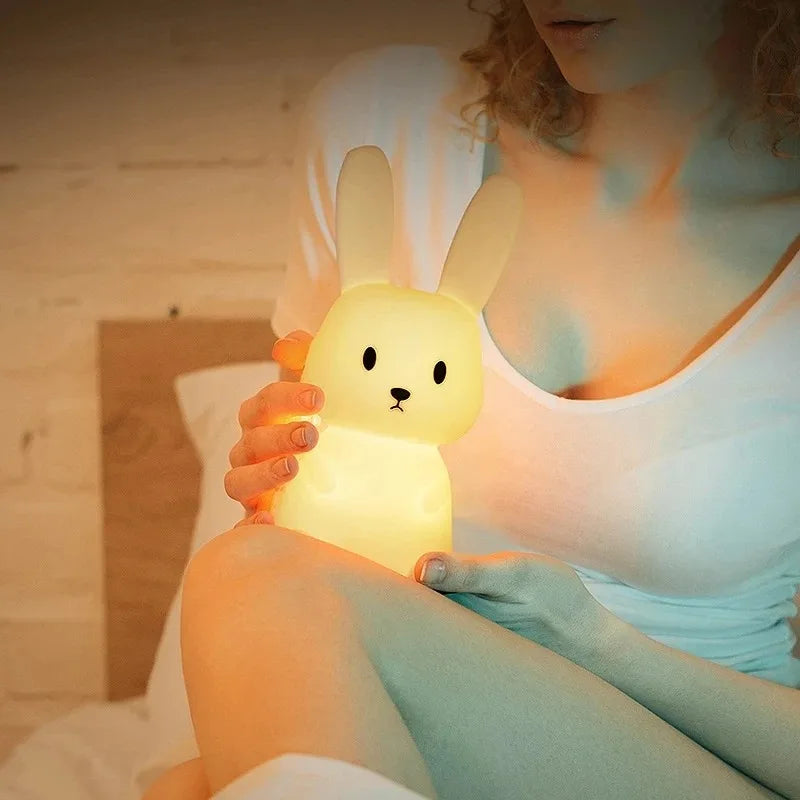 Veilleuse bébé LED en silicone