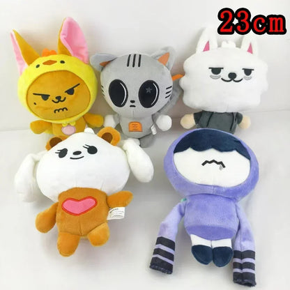 Peluche bébé en porte-clés