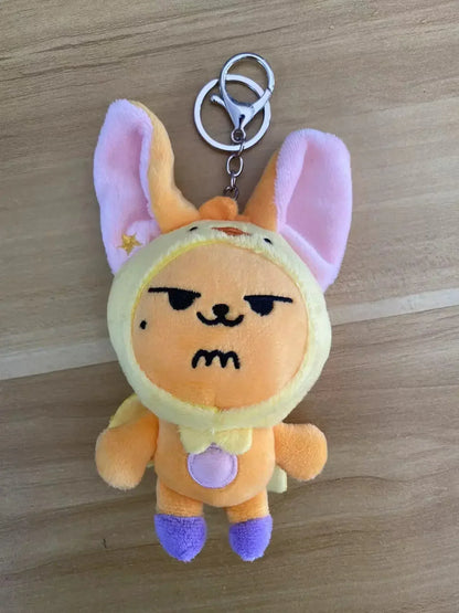Peluche bébé en porte-clés