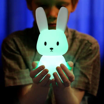 Veilleuse bébé LED en silicone
