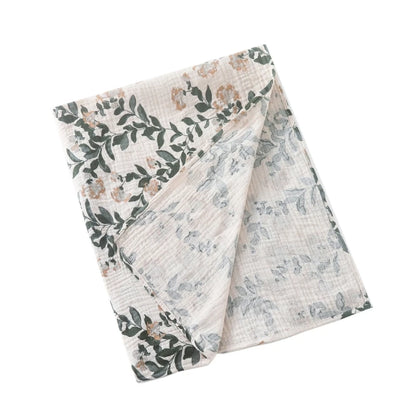 Couverture d'emmaillotage en coton pour bébé