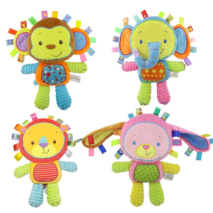 Mobile musicale pour bébé en peluche-chenille