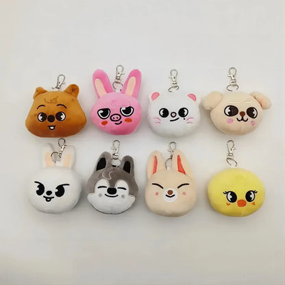 Peluche bébé en porte-clés