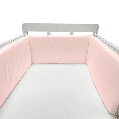 Tour de lit bébé Admirable rose sans figures - idealechambredebb.com