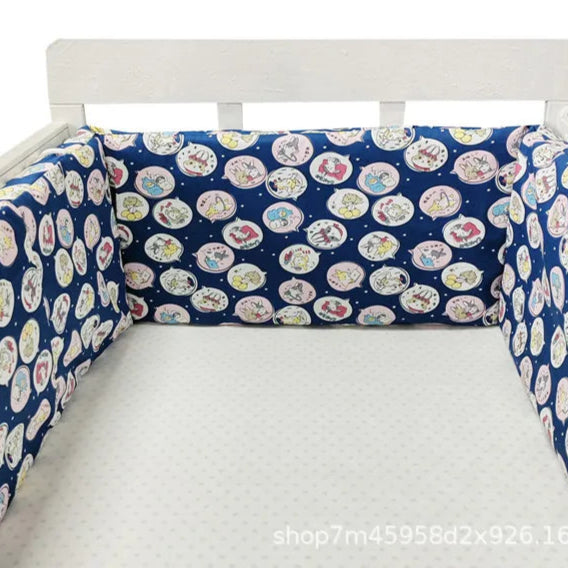 Tour de lit bébé Chichonera bleu ensembles