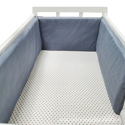 Tour de lit bébé Chichonera bleu foncé