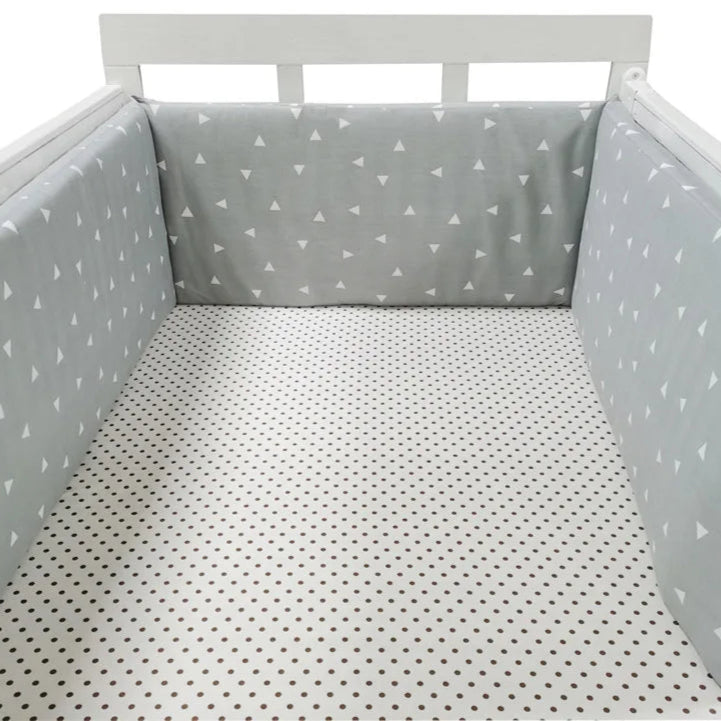 Tour de lit bébé Chichonera gris