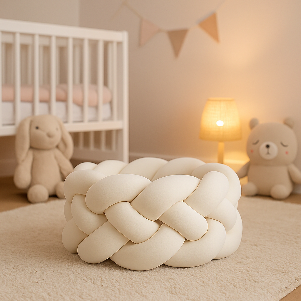 Tour de lit bébé Parfaite protection blanc deco ours
