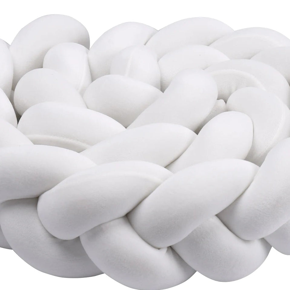 Tour de lit bebe confort optimal blanc clair - idealechambredebb.com