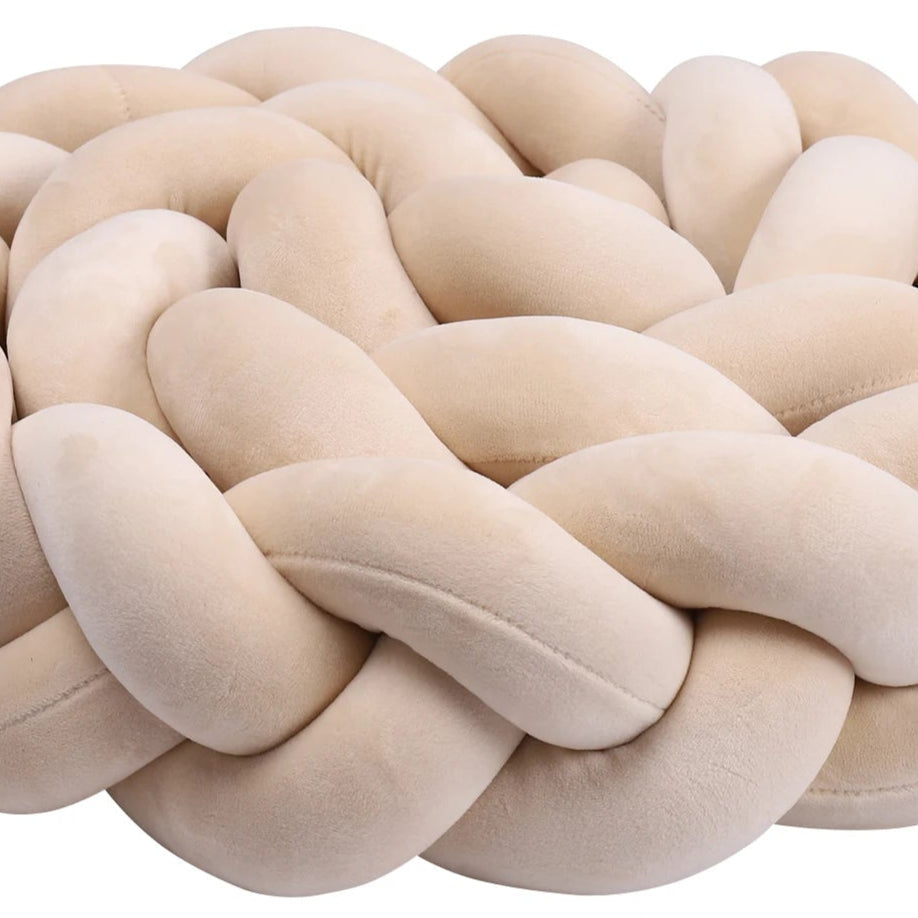 Tour de lit bebe confort optimal rose chocolat-idealechambredebb.com