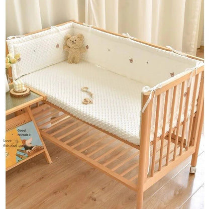 Tour de lit bébé magnifique blanc