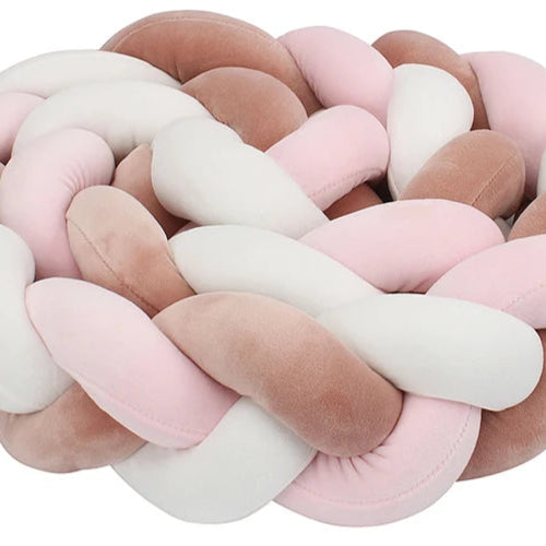 Tour-de-lit-bebe-ultradoux-blanc-rose-marron2-idealechambredebb.com