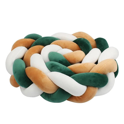 Tour de lit bebe ultradoux blanc vert - Chambre de Bébé Idéale
