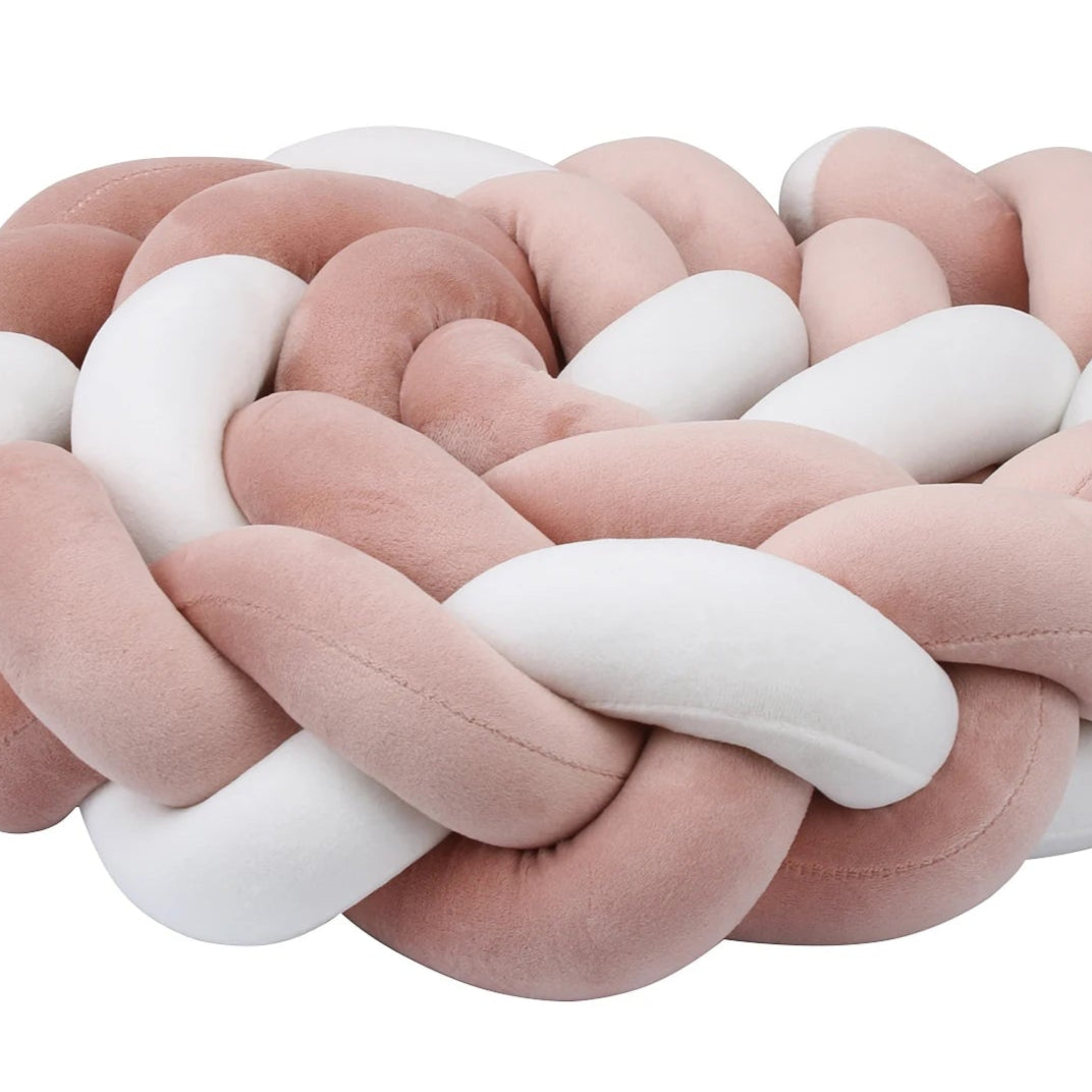 Tour-de-lit-bebe-ultradoux-roseblac-idealchambredebb.com