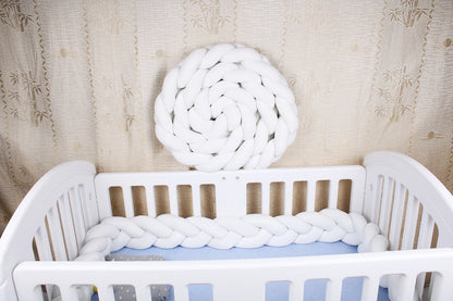 Tresse de lit Style nordique blanc 2