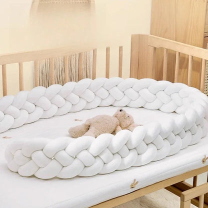 Tresse de lit Belle protection blanc