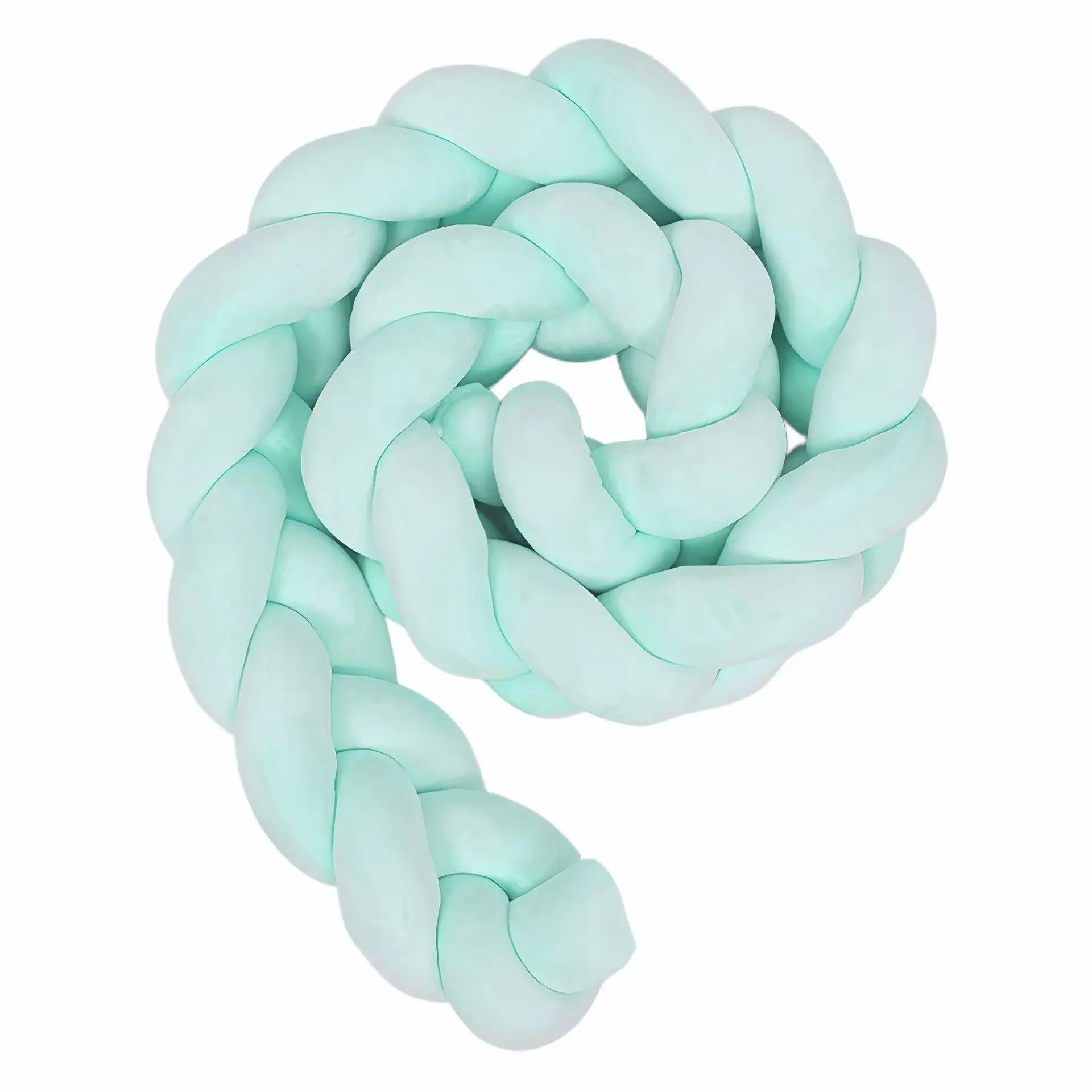 Tresse de lit Belle protection bleu clair 