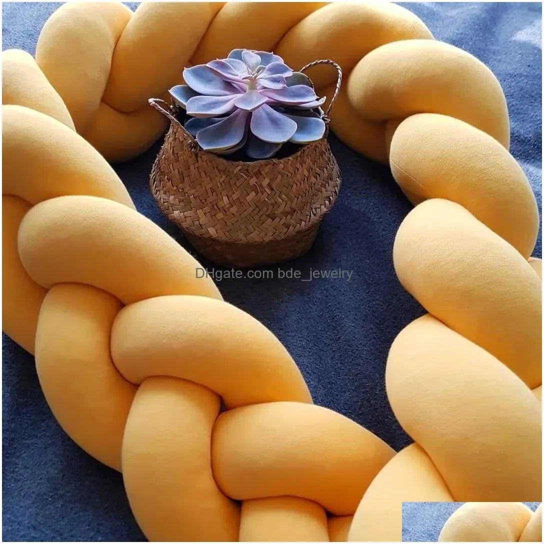 Tresse de lit Excellente pour bébé oranger
