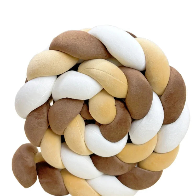 Tresse de lit Excellente pour bébé blanc chocolat 