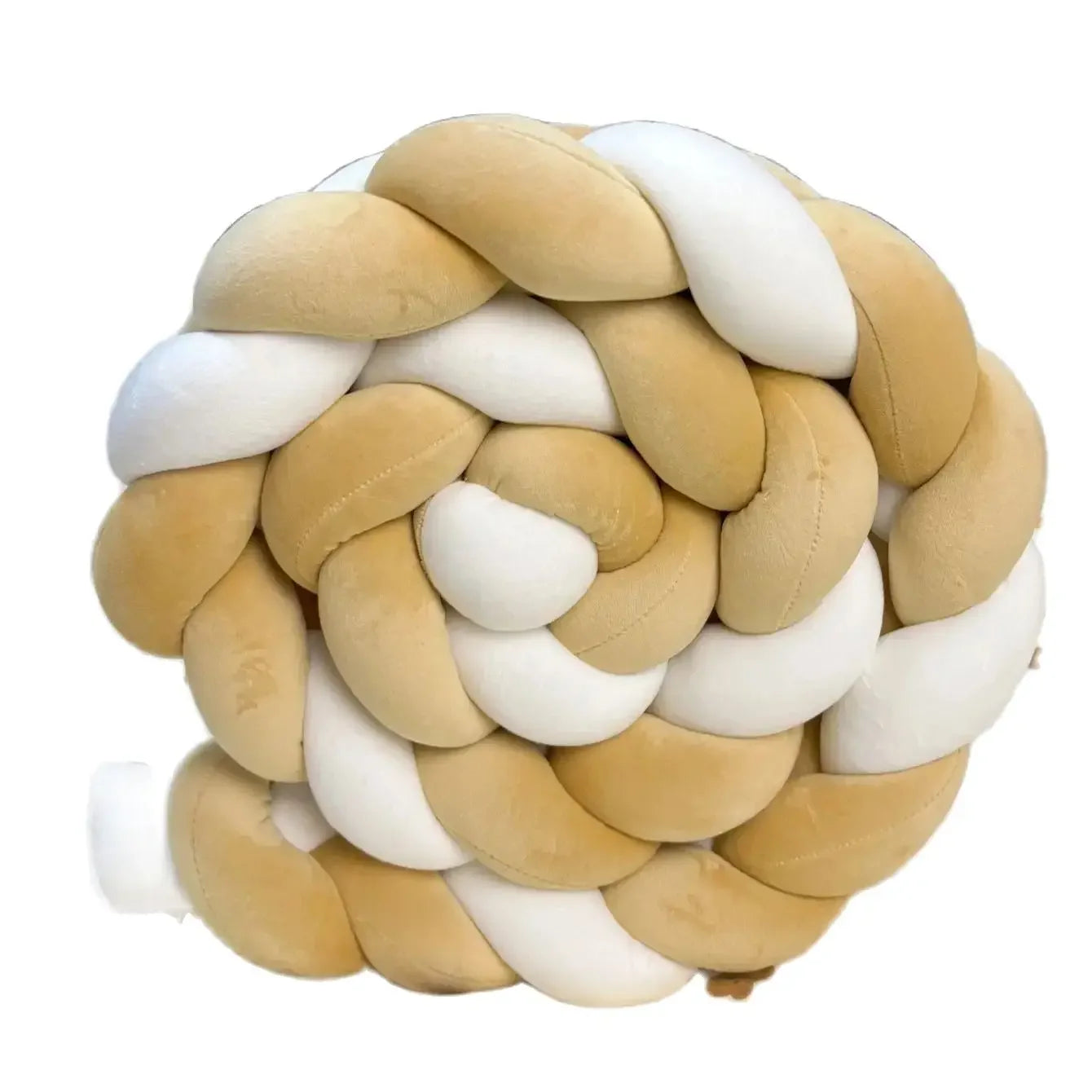 Tresse de lit Excellente pour bébé blanc marron