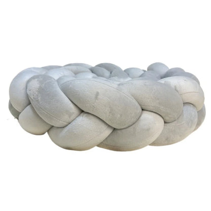 Tresse de lit Excellente pour bébé gris  2