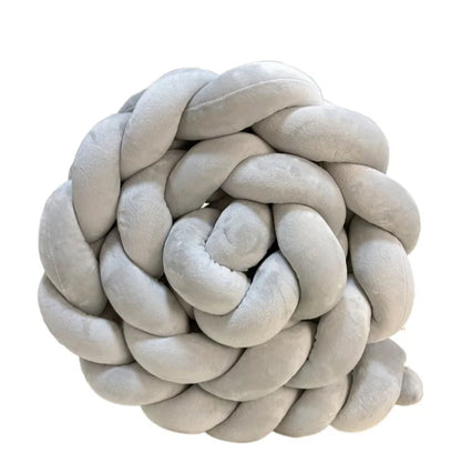 Tresse de lit Excellente pour bébé gris 