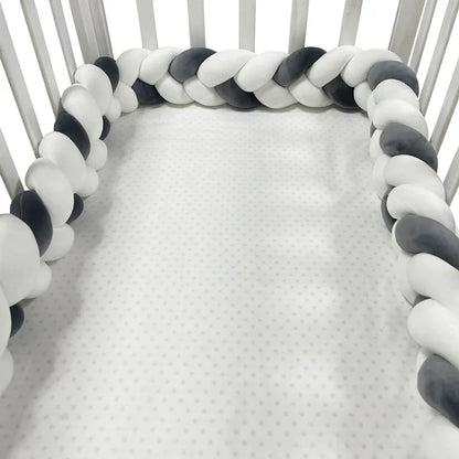 Tresse de lit Excellente pour bébé noir blanc