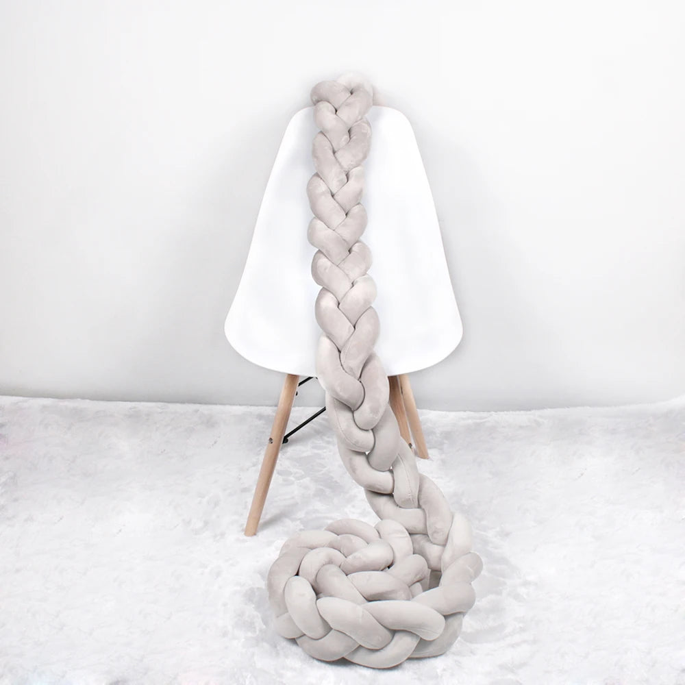 Tresse de lit Style nordique gris 2