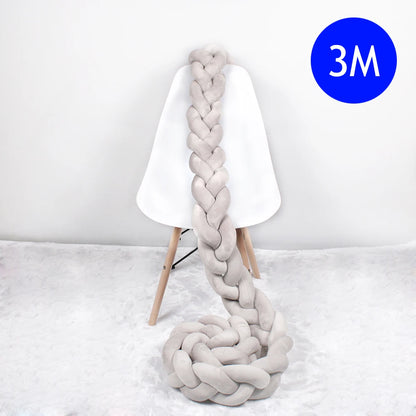 Tresse de lit Style nordique gris 3 m