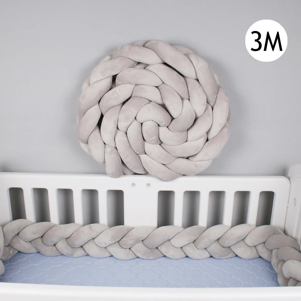 Tresse de lit Style nordique gris  3m