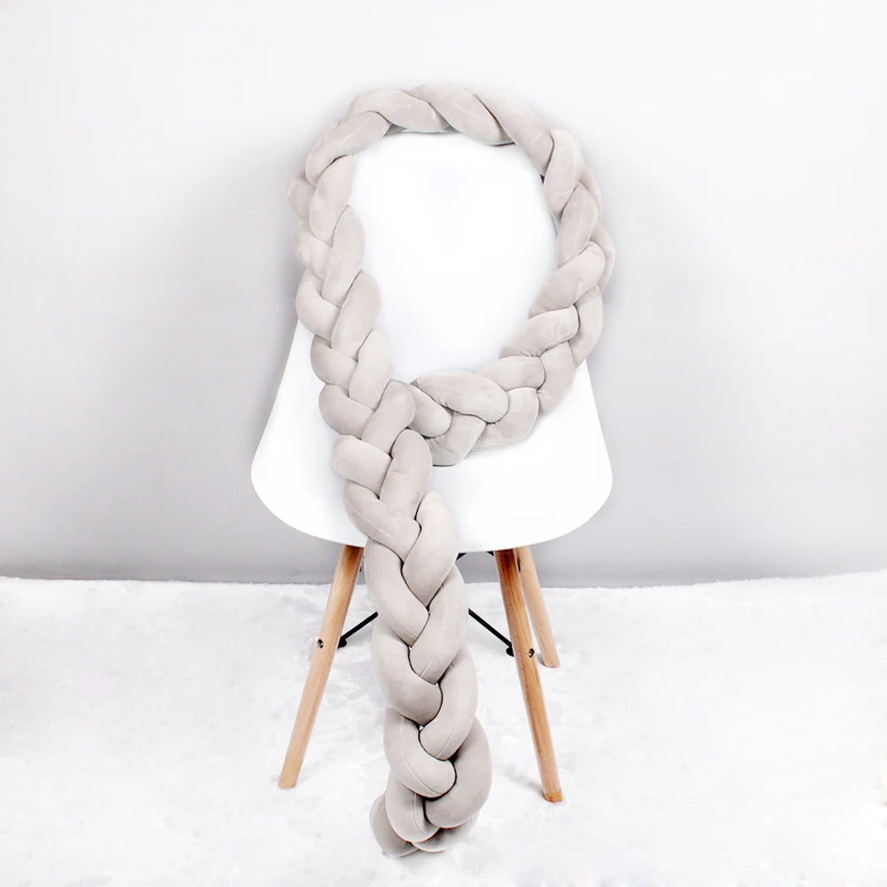 Tresse de lit Style nordique gris 3