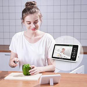 Berceuse et écoute bébé vidéo 5 pouces - Chambre de Bébé Idéale