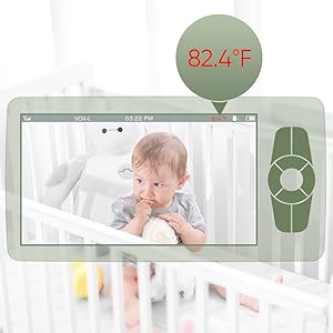 Berceuse et écoute bébé vidéo 5 pouces