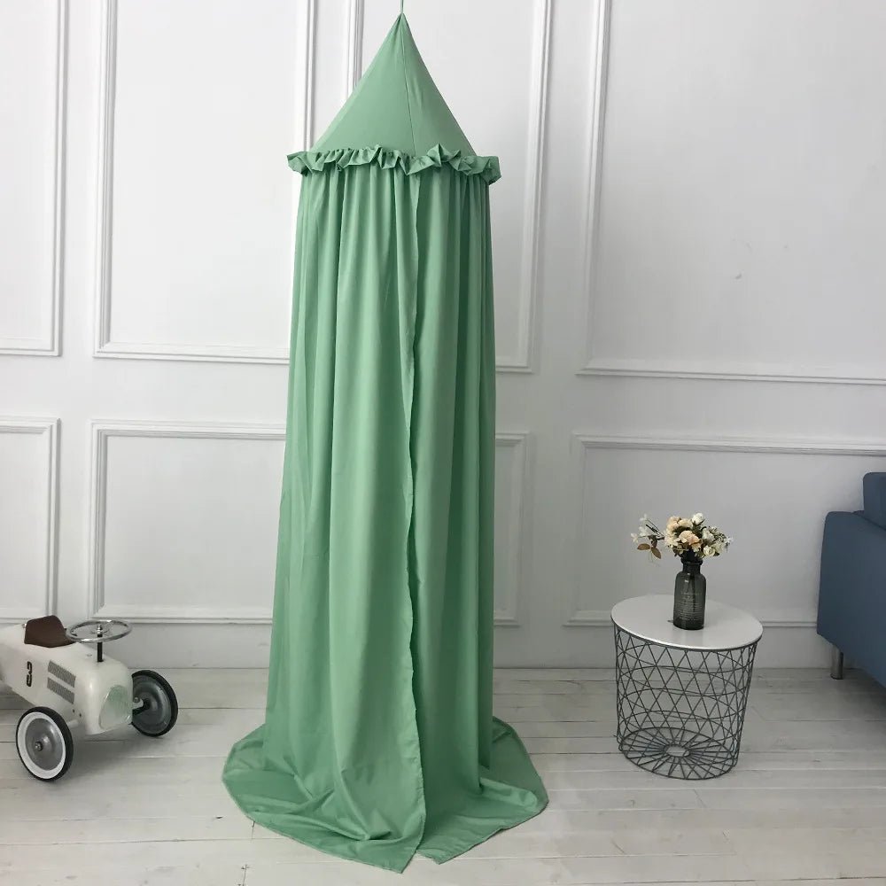 Ciel de lit bebe motif floral - Chambre de Bébé Idéale