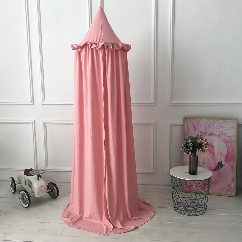 Ciel de lit bebe motif floral - Chambre de Bébé Idéale