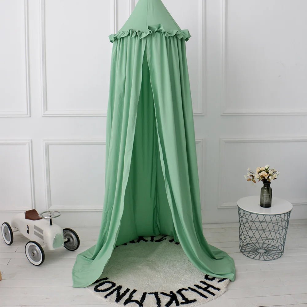 Ciel de lit bebe motif floral - Chambre de Bébé Idéale