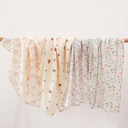 Couverture d'emmaillotage en coton pour bébé - Chambre de Bébé Idéale