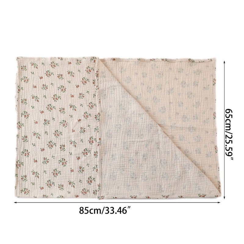 Couverture en cotton pour bébé - Chambre de Bébé Idéale