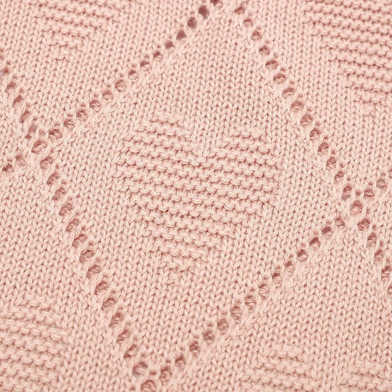 Couvertures pour bébé en tricot de coton - Chambre de Bébé Idéale