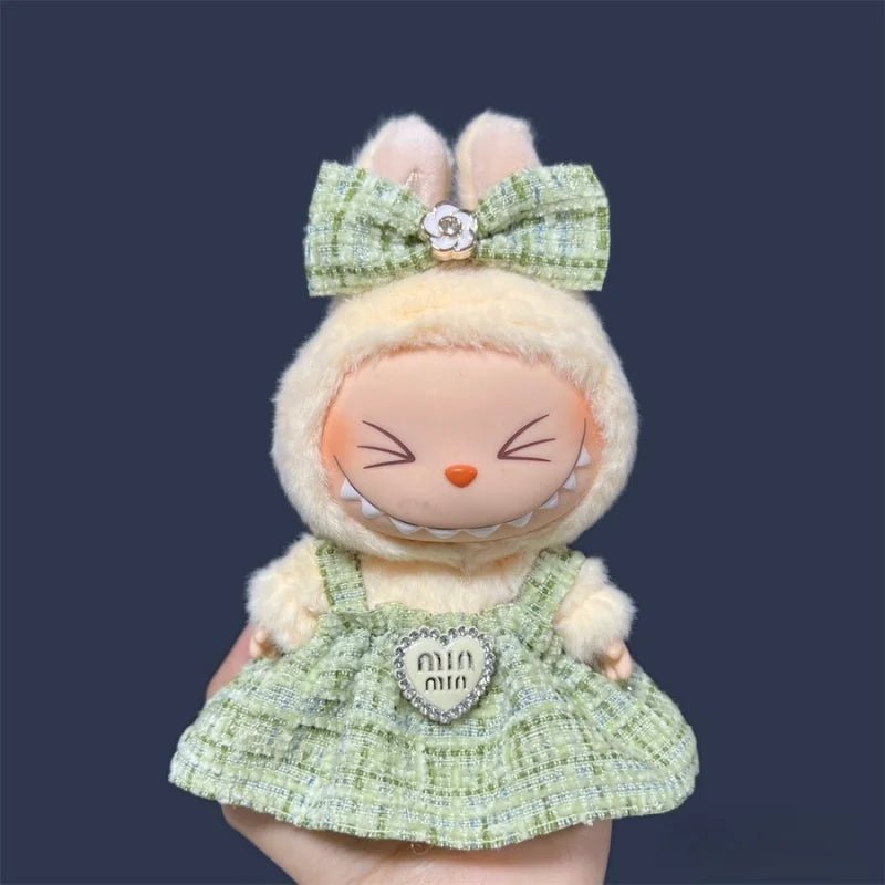 Jupe pour poupée en peluche Labubu de 17 cm - Chambre de Bébé Idéale