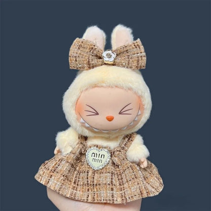 Jupe pour poupée en peluche Labubu de 17 cm - Chambre de Bébé Idéale