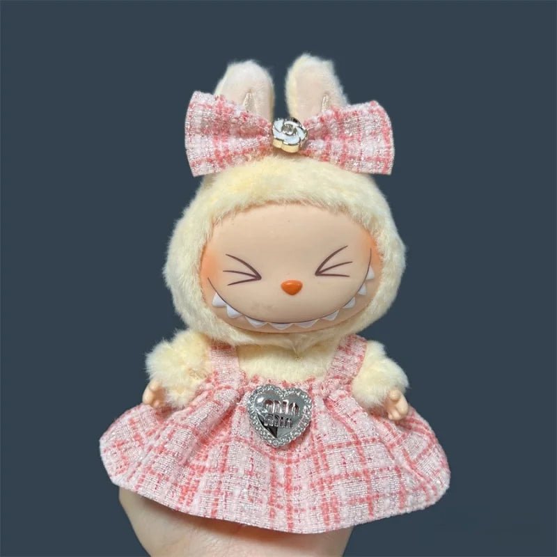 Jupe pour poupée en peluche Labubu de 17 cm - Chambre de Bébé Idéale