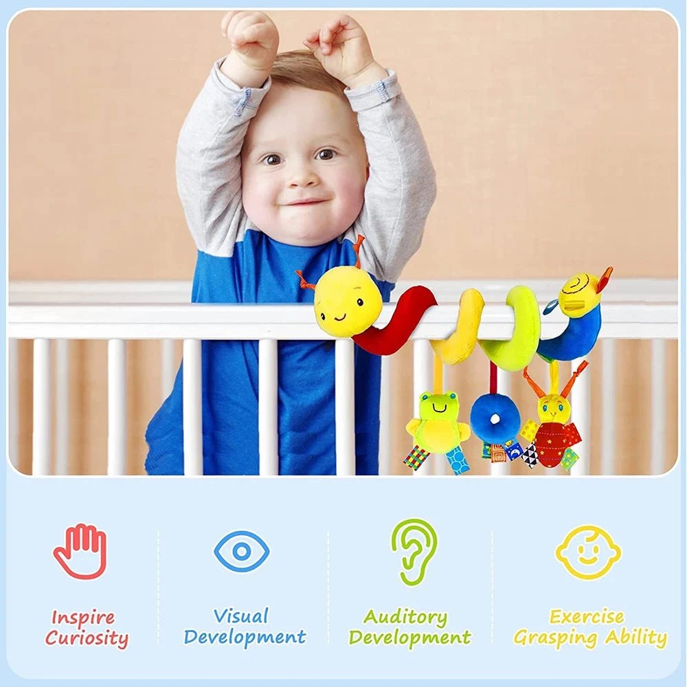 Mobile bebe en spirale pour berceau - Chambre de Bébé Idéale