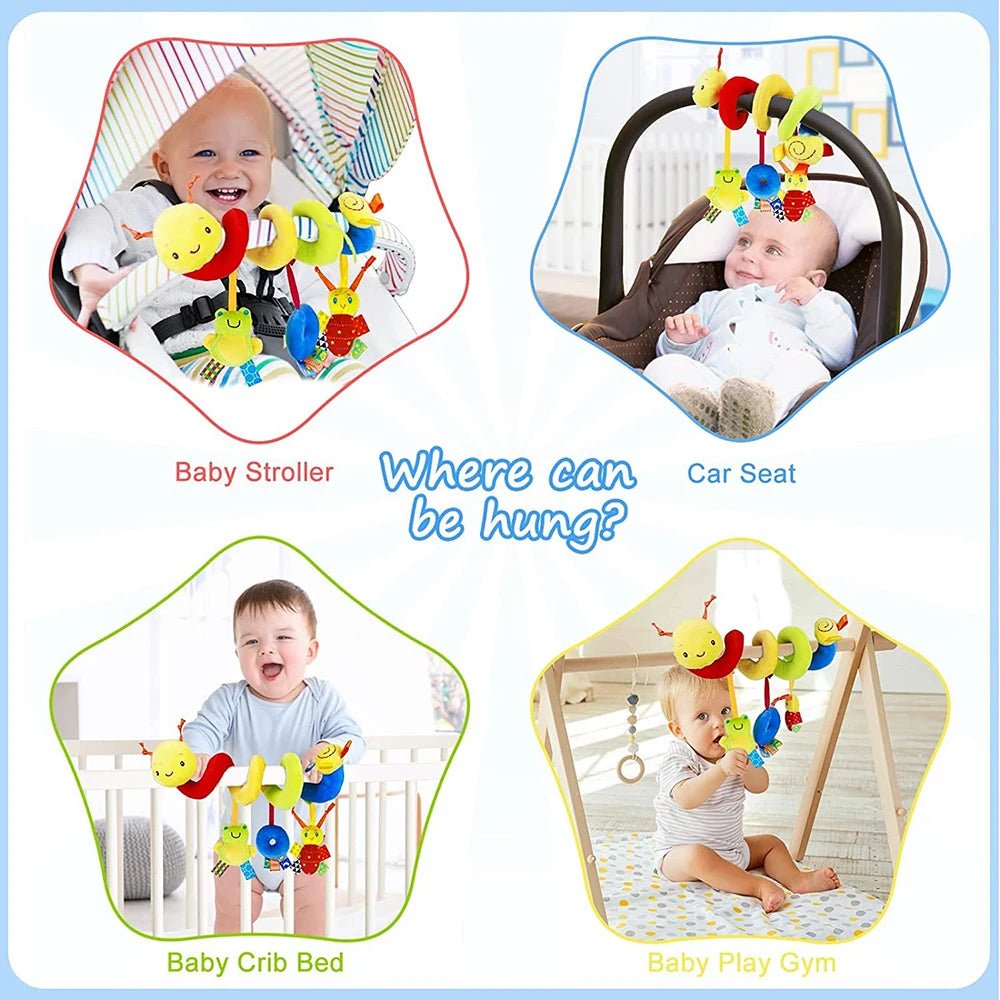 Mobile bebe en spirale pour berceau - Chambre de Bébé Idéale