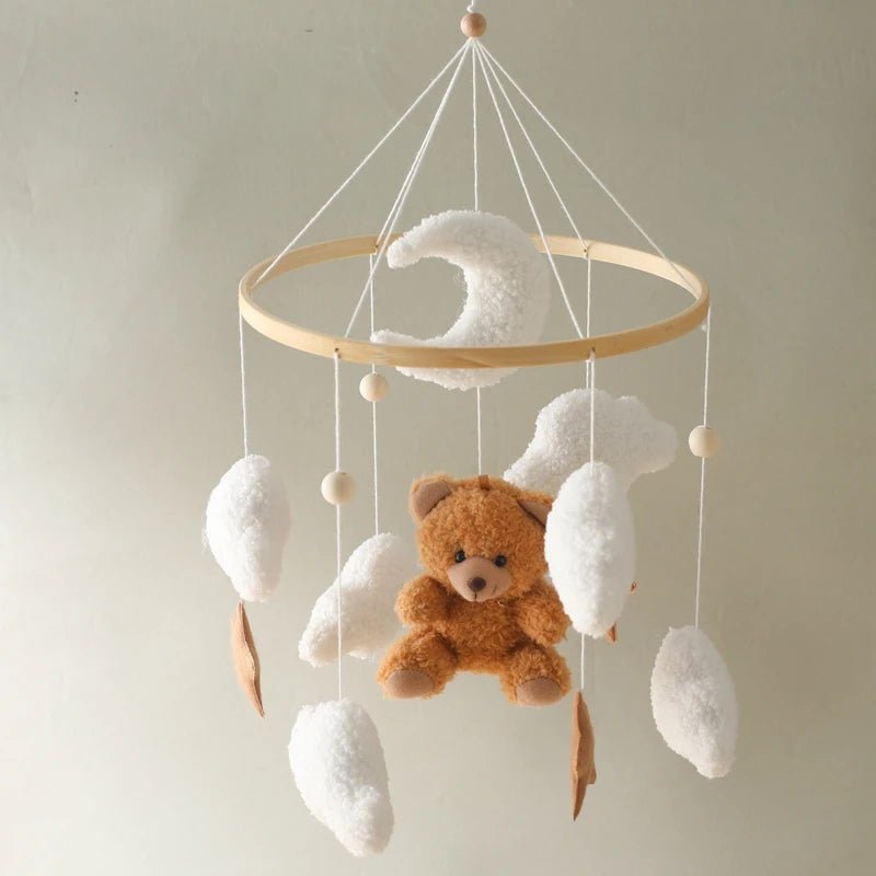 Mobile en bois pour berceau de bébé - Chambre de Bébé Idéale
