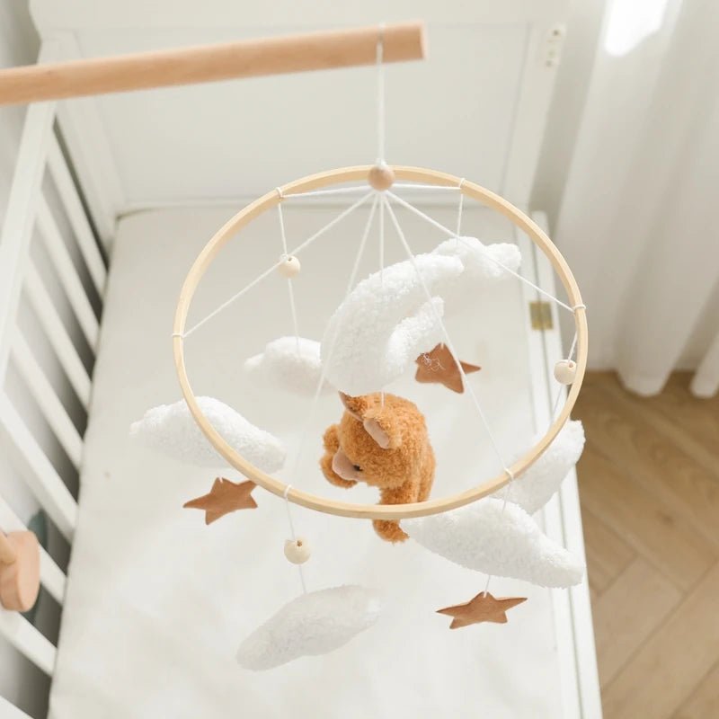 Mobile en bois pour berceau de bébé - Chambre de Bébé Idéale