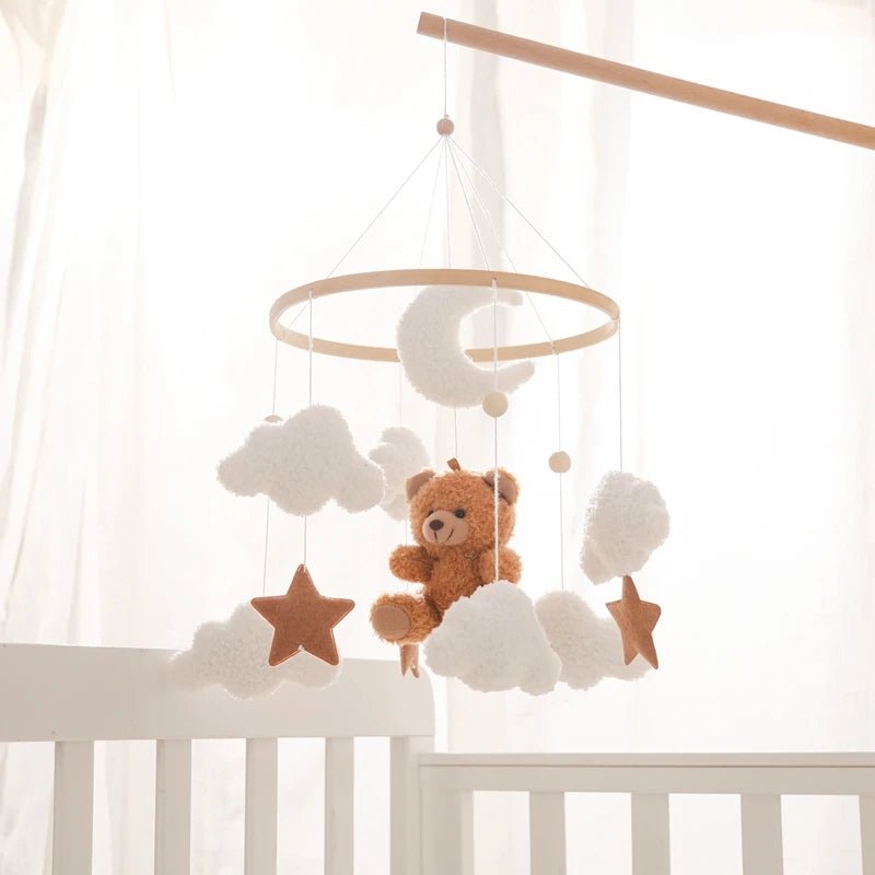 Mobile en bois pour berceau de bébé - Chambre de Bébé Idéale